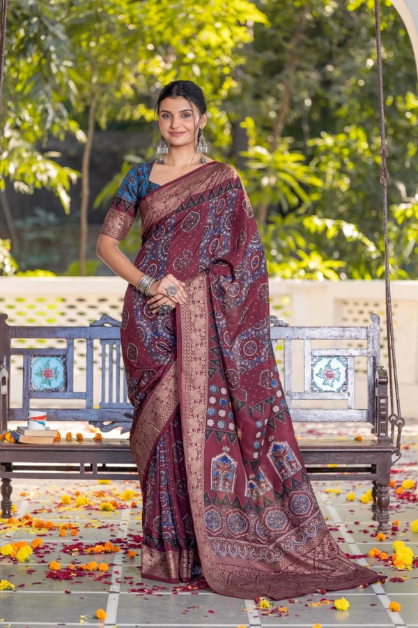 Ajrak Reet – The Art of Timeless Elegance