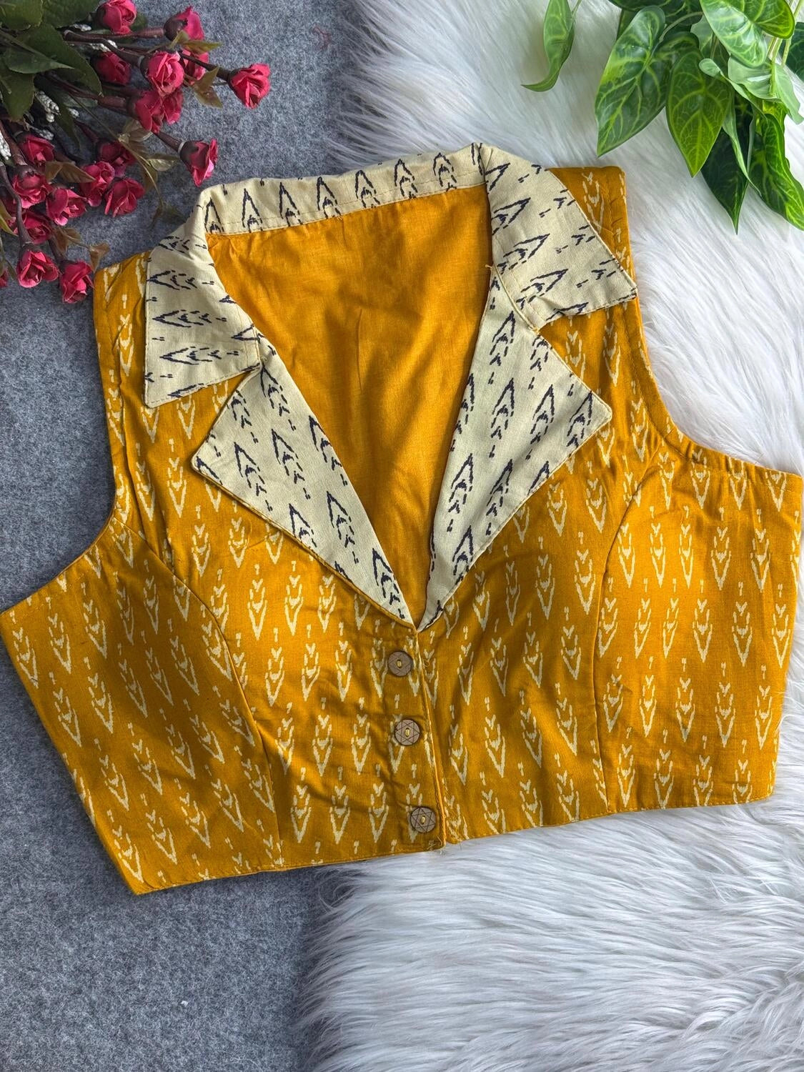 New Summer Special: Ajrakh Printed Pure Cotton Blouses