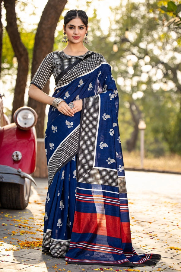 Womaniya Bhagalpuri – The Essence of Handwoven Elegance
