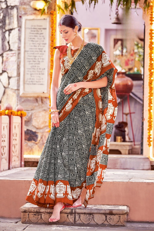 Womaniya Saree – Bhagalpuri Weaves, Timelessly Yours