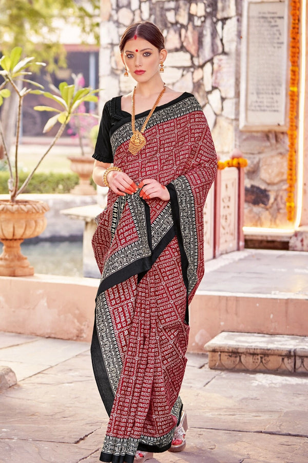 Womaniya Saree – Bhagalpuri Weaves, Timelessly Yours