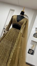 Wedding Special Kasturi Silk Georgette Lehenga with Net Dupatta