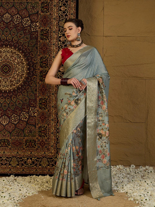 Adhira Saree – Timeless Beauty, Russian Inspired Pallu