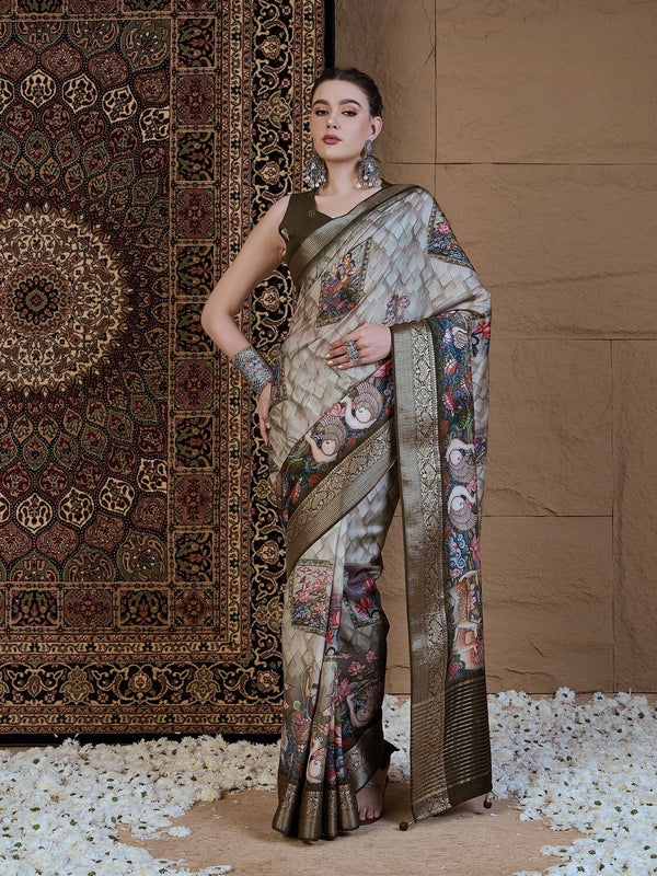 Adhira Saree – Timeless Beauty, Russian Inspired Pallu