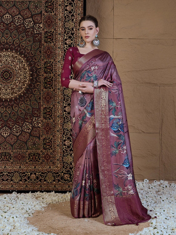 Adhira Saree – Timeless Beauty, Russian Inspired Pallu