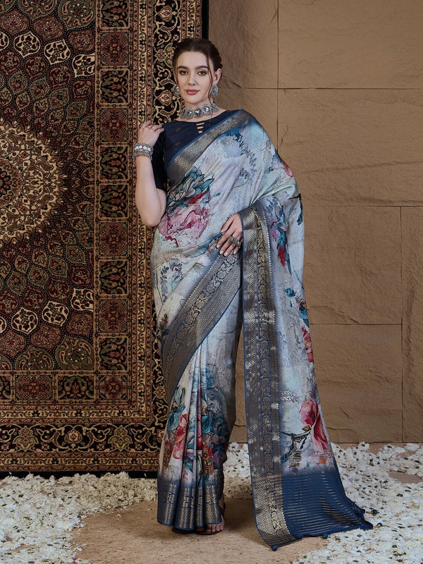Adhira Saree – Timeless Beauty, Russian Inspired Pallu