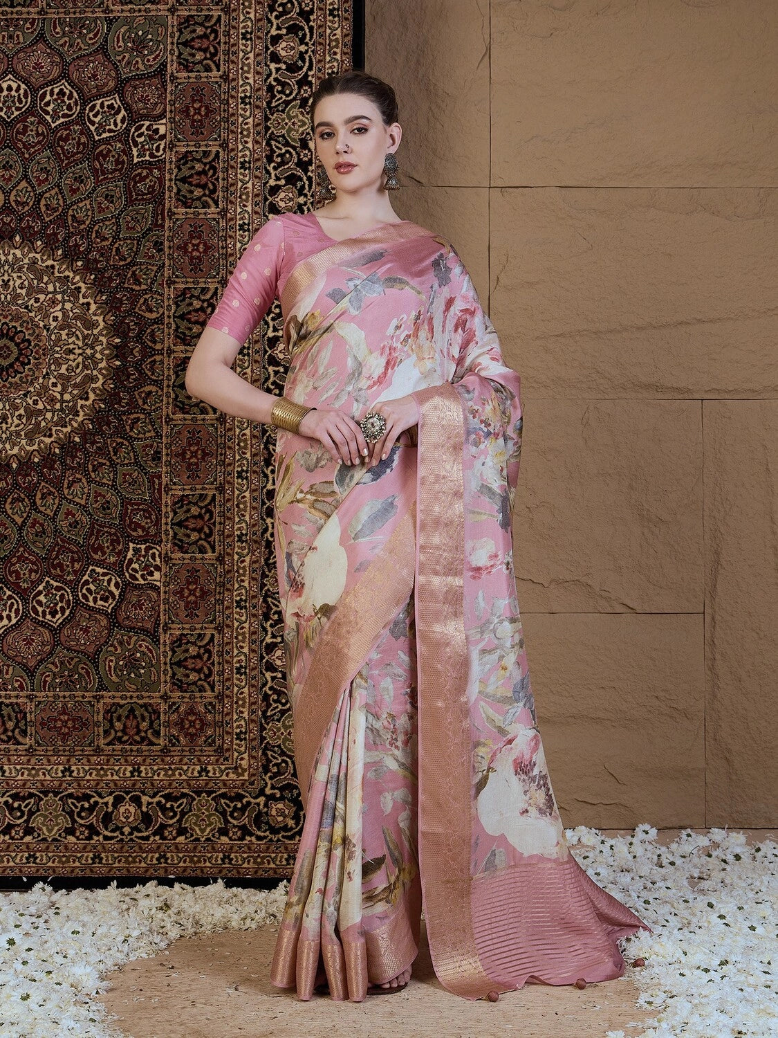 Adhira Saree – Timeless Beauty, Russian Inspired Pallu