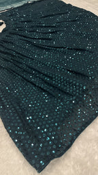 Wedding Special Georgette Silk Lehenga with Organza Dupatta