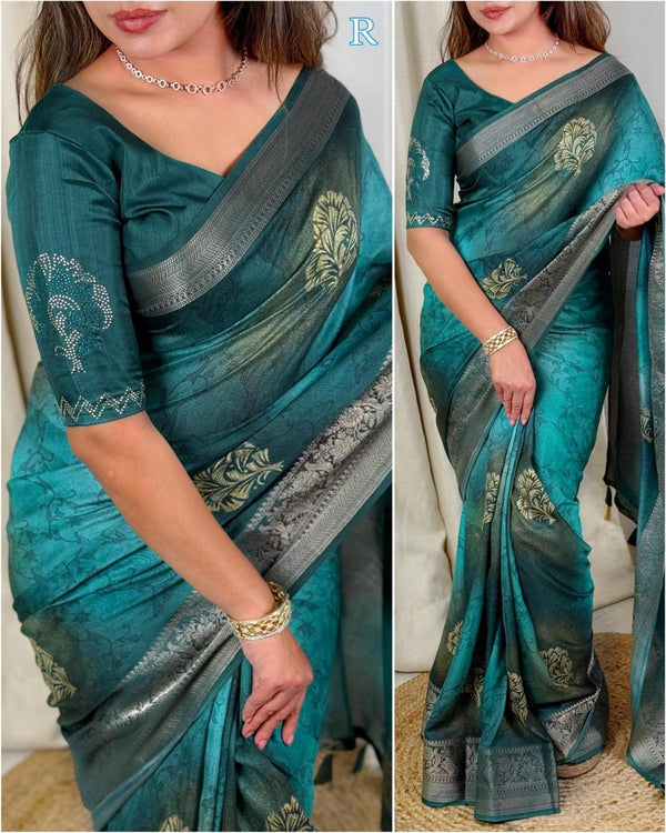 Soft Muslin Cotton Saree