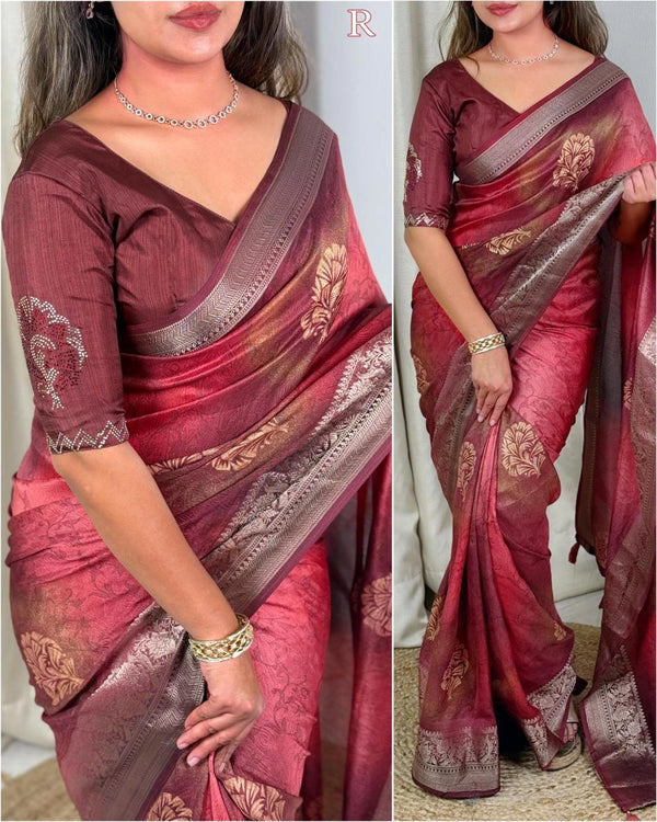 Soft Muslin Cotton Saree