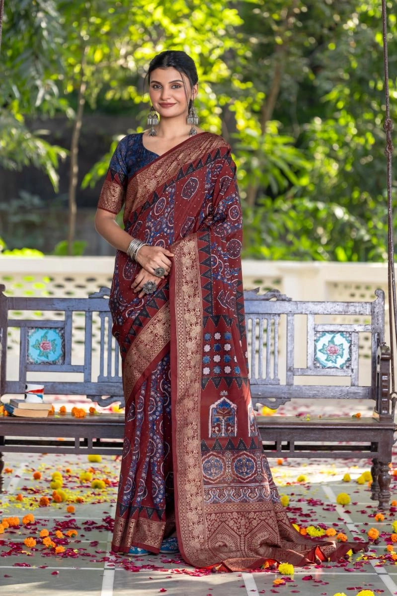 Ajrak Reet – The Art of Timeless Elegance