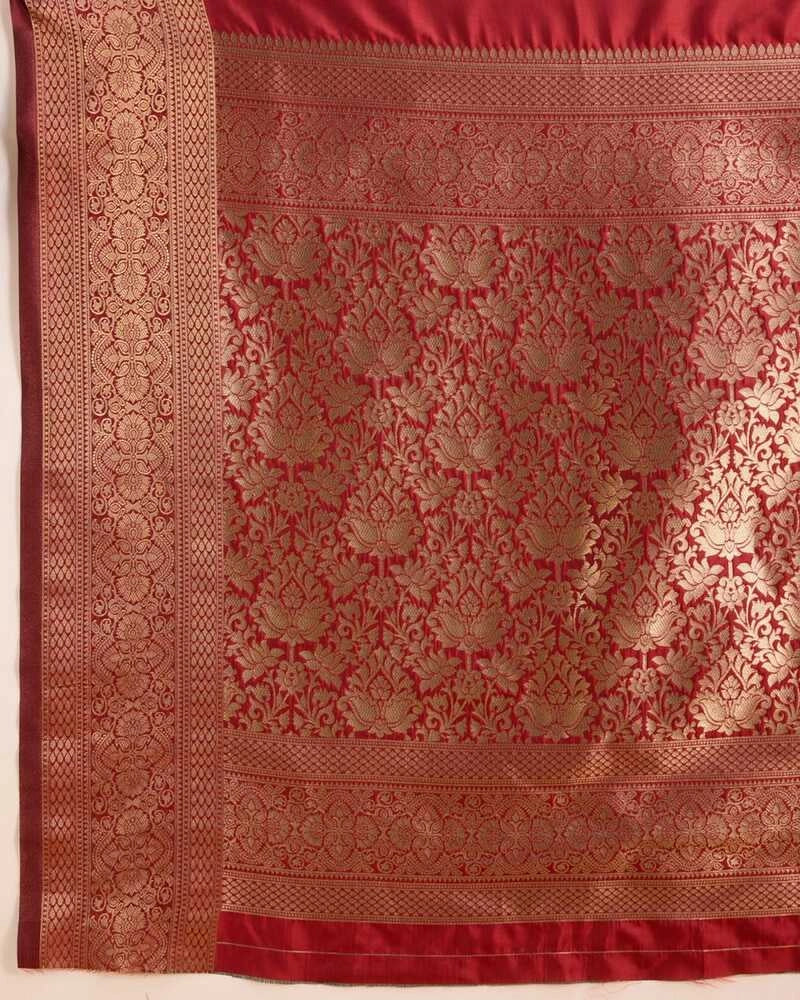 Anamika-silk kanchipuram silk saree with zari weaving work