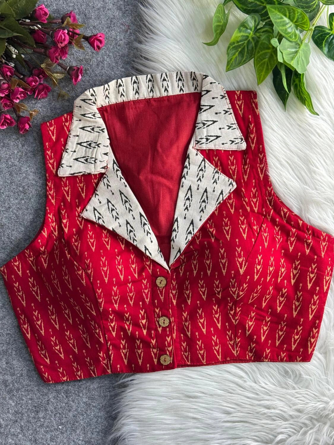 New Summer Special: Ajrakh Printed Pure Cotton Blouses