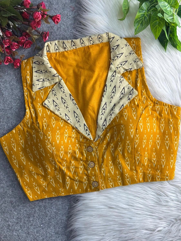 New Summer Special: Ajrakh Printed Pure Cotton Blouses