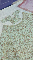 Premium Mulberry Silk Bridal Lehenga with Organza Dupatta & Hand Embellishments