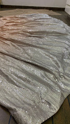 Luxury Satin Silk Lehenga with Sequins Embroidery & Net Dupatta