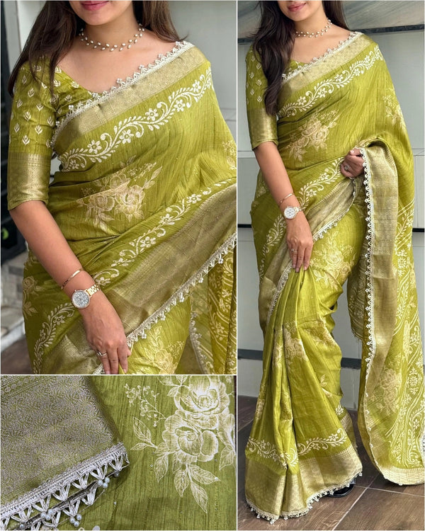 Muslin Cotton Saree