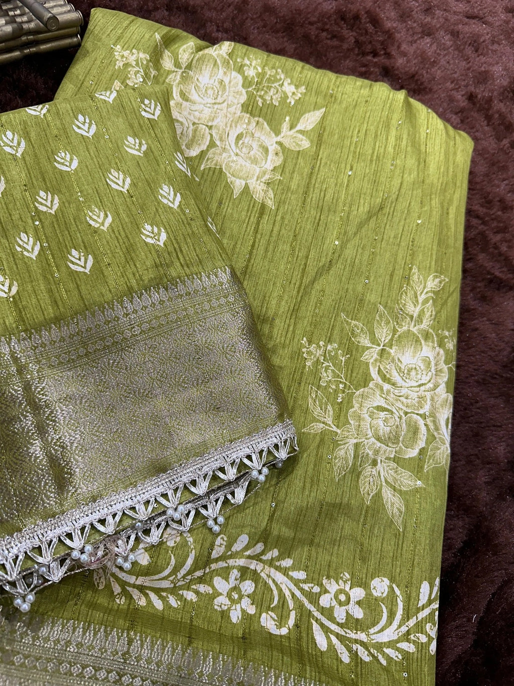 Muslin Cotton Saree