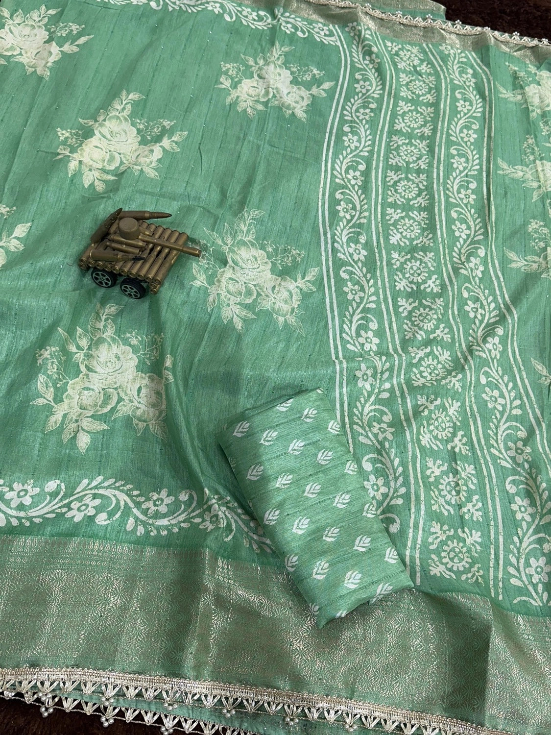 Muslin Cotton Saree