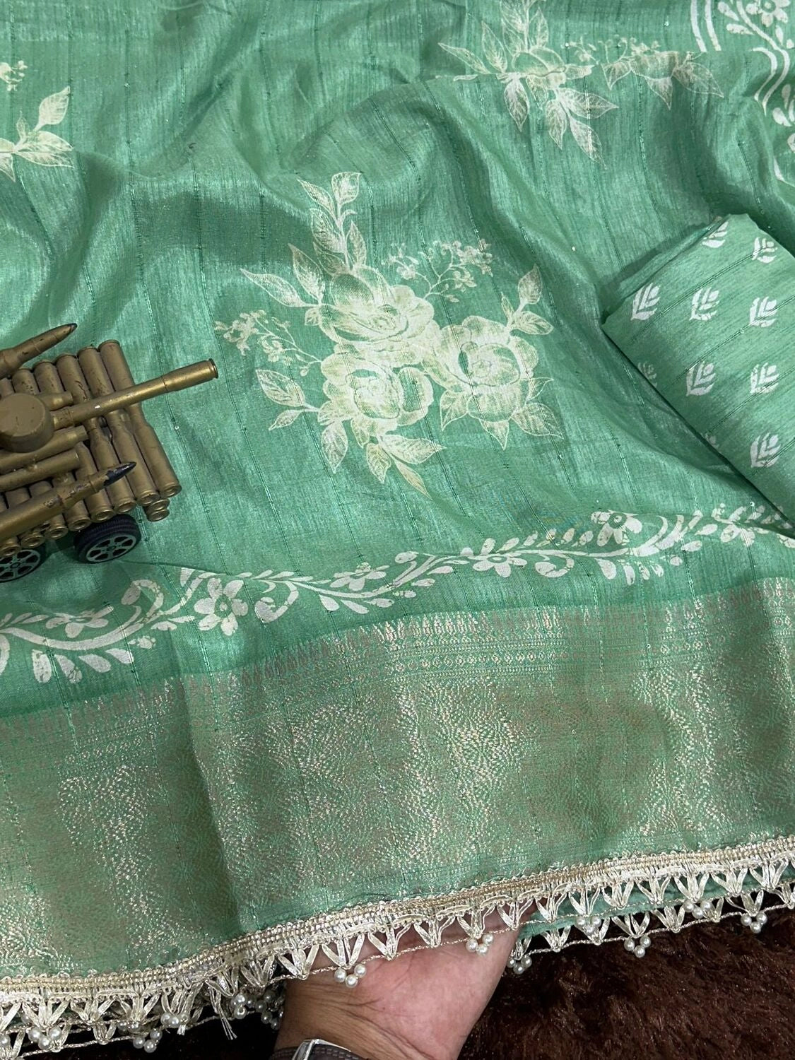 Muslin Cotton Saree