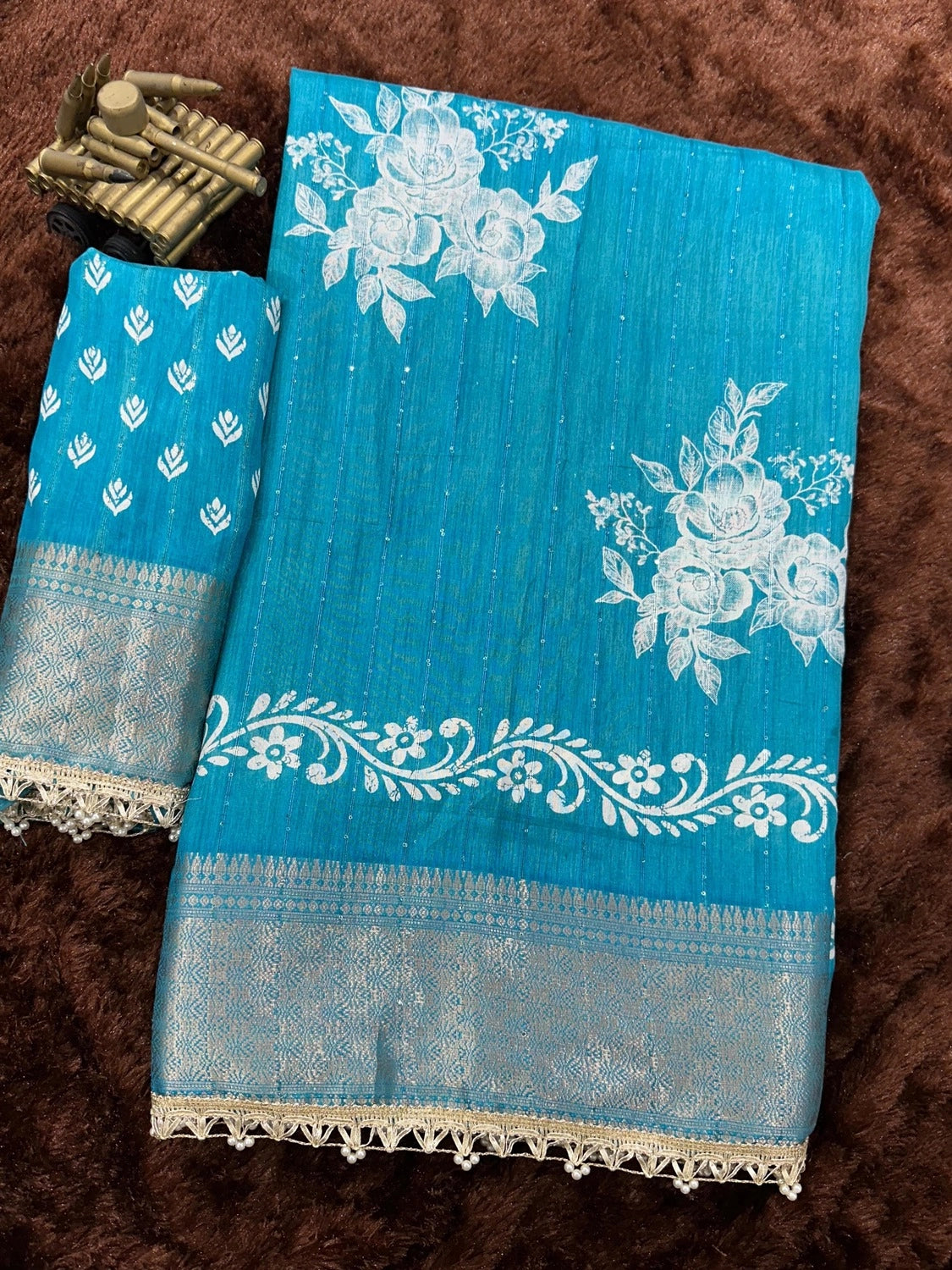 Muslin Cotton Saree