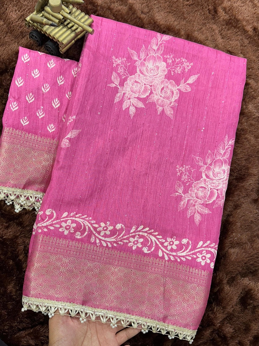 Muslin Cotton Saree