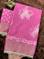 Muslin Cotton Saree