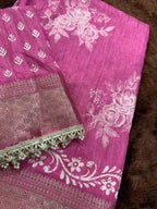 Muslin Cotton Saree