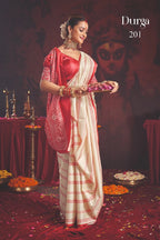 Durga Puja Special Silk blend Saree