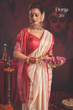 Durga Puja Special Silk blend Saree