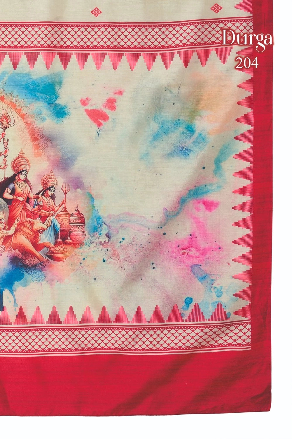 Durga Puja Special Silk blend Saree
