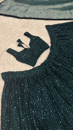 Wedding Special Georgette Silk Lehenga with Organza Dupatta