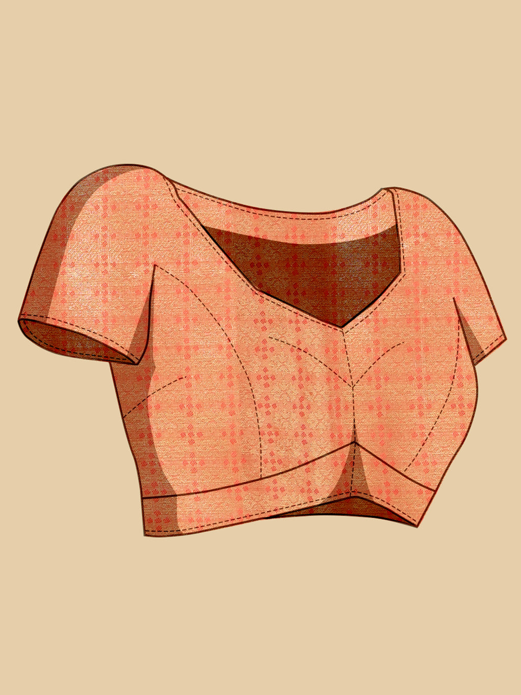 Green kanjivaram silk saree with zari weaving work and big border